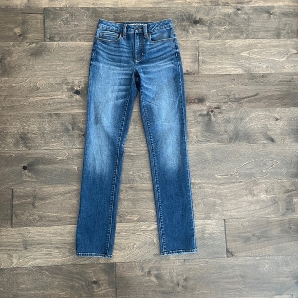 Lands' End Mid Rise Straight Jean - Picture 11 of 13